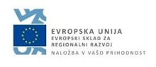 Evropska Unija iz Evropskega sklada za regionalni razvoj